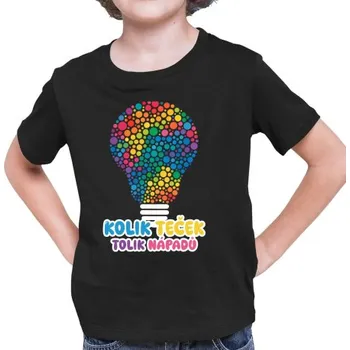 Žertovný předmět Kolik teček, tolik nápadů - den tečky - dětské tričko s potiskem- Tričkový.cz