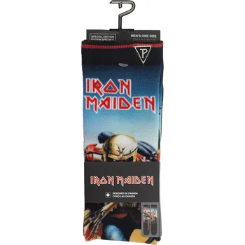 Pánské ponožky Perri's Leathers Iron Maiden Dye Sublimation Crew Mens + prodloužená záruka 3 roky
