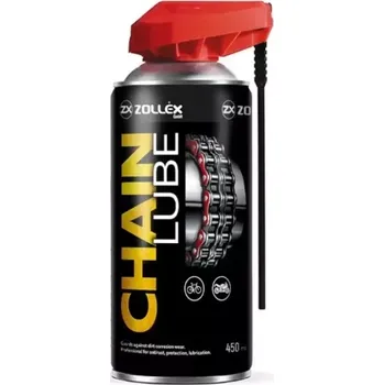ZOLLEX CHAING LUBE SMART STRAW - Aerosolové mazivo na řetězy 450ml