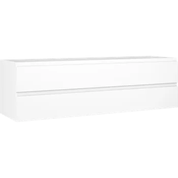 Koupelnový nábytek Mexen Orio koupelnová skříňka podumyvadlová 160 cm, 2 šuplíky, bílá mat - 91A10-16047-2-BFF01 Koupelnové skříňky