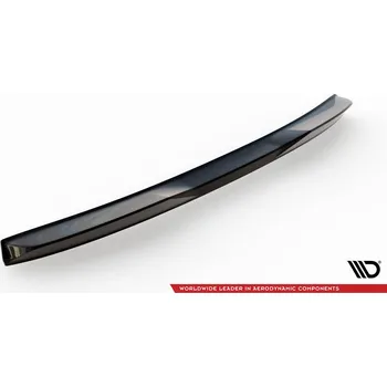 Tuning Maxton Design prodloužení spoileru 3d pro Škoda Enyaq iV RS Mk1, černý lesklý plast ABS