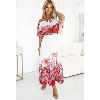 Dámské oblečení Dámské maxi šaty ve španělském stylu se volánem, universal i240_214607_2:universal