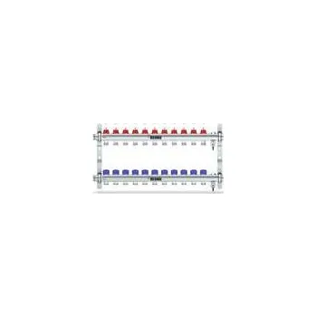 rozdělovač topení REHAU Nerezový rozdělovač HKV-D 11 topných okruhů s průtokoměry, 13802101200