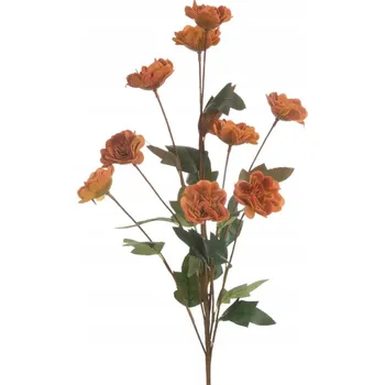 umělá květina Umělá květina dekorativní 54 cm oranžová větvička