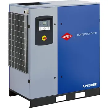 Kompresor Airpress Šroubový kompresor APS 30BD 10 bar 30 HP/22 kW 3320 l/min 36430-BD