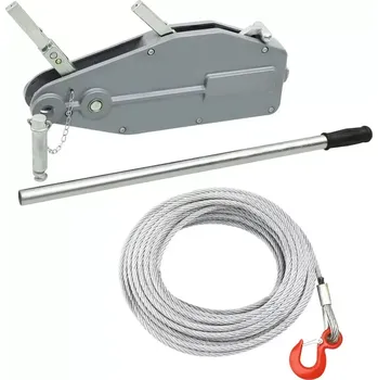 zvedák Ruční lanový zvedák SAT-M 08 - nosnost 800kg a lano 8,4 mm 20m