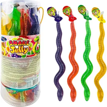 Bonbon Snake Jelly 80g- ovocné želé (24 ks)