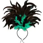 Widmann Brazilská čelenka z peří černozelená