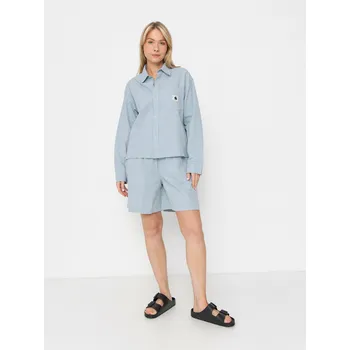 Dámská košile Carhartt WIP Toland (toland stripe/blue fog) M, modrá