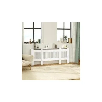 Radiátor Kryt radiátoru 125-201x19x81,5 cm | bílý
