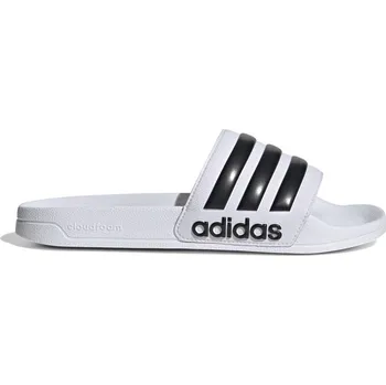 Pánské sandále adidas Adilette Shower Slides Unisex White/Black 9 (43.3)