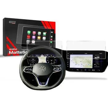 Ochranná fólie na display 2v1 Matte, VW Touareg III, 2018- , Discover Premium