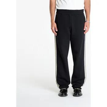 Tepláky Palm Angels Curved Logo Track Sweatpants Black/ Off White M