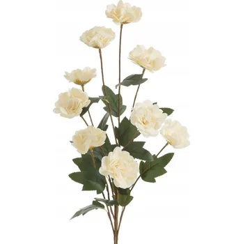 umělá květina Dekorativní Umělá květina 54 cm krémová větvička
