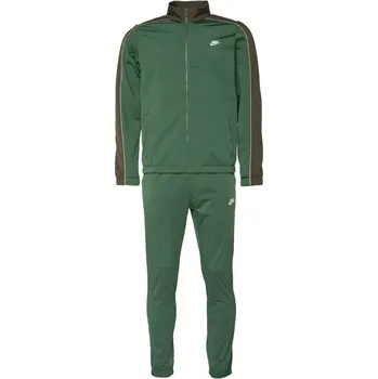 Pánská tepláková souprava Nike M CLUB TRACK SUIT 2XL Tmavě zelená, Khaki, Bílá