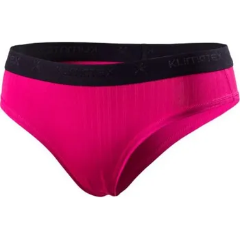 Kalhotky Dámské funkční brazilky Klimatex BELLA XL Růžová, Černá