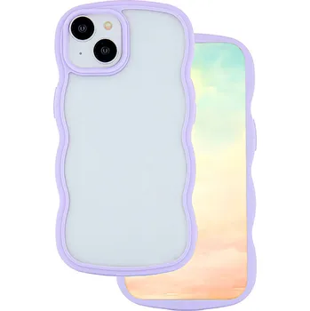 Náhradní kryt pro mobilní telefon TFO Pouzdro Wave pro iPhone X / XS fialové