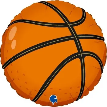 Balónek Fóliový balonek basketbalový míč 46 cm