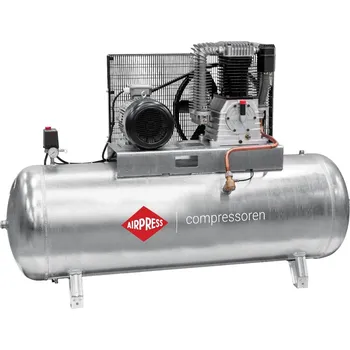 Kompresor Airpress Dvouválcový kompresor G 1500-500 Pro 11 bar 10 KM/7,5 kW 400V 747 l/min 500 l galvanizovaný 369673