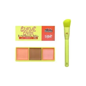 Make-up Made By Mitchell Mini Curve Cases Blursh, Bronze, Glow Paletka make-upu