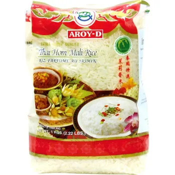 Rýže Jasmínová rýže Thai Hom Mali Rice 1 kg - Aroy-D