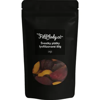 Sušené ovoce FitPlody Švestky lyofilizované 80 g