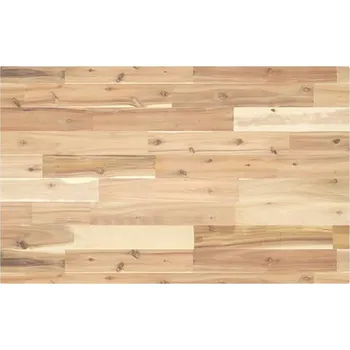 Koupelnový nábytek Koupelnová deska neošetřená 140x50x4 cm masivní akáciové dřevo Hnědá3279681