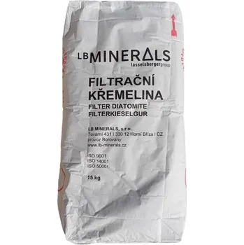 LB Minerals Filtrační křemelina 15 kg