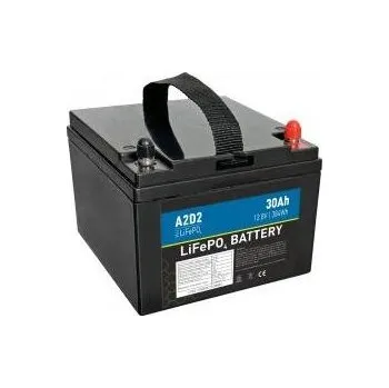 Záložní baterie Avacom A2D2 baterie LiFePO4 12,8V 30Ah M6 (LFA2-12V030C10-M6B2)