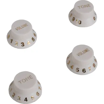 Trsátko Perri's Leathers Guitar Knob Magnets White + prodloužená záruka 3 roky