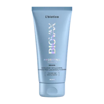 Vlasová regenerace L'biotica Biovax Glamour Hydrating Therapy hydratační maska na vlasy, 150 ml
