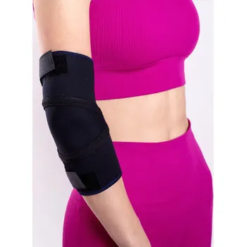 PROGRESS Bandáž - loket - uni-černá/modrá