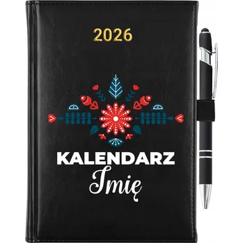 Kalendář Knižkový kalendář 2026 A5 černý