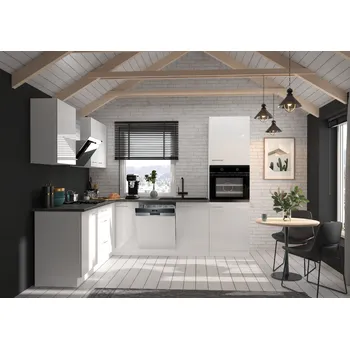 Kuchyňská linka Stolarz Lempert Rohová kuchyňská sestava LARA 230x260 Zvolte barevné provedení: Bílá lesk