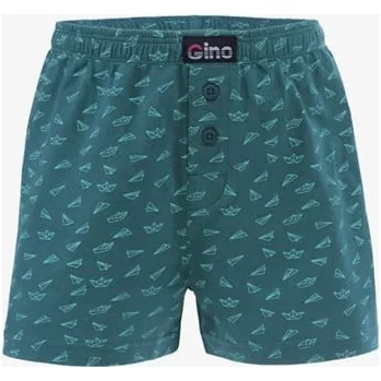 Chlapecké volné trenky GINO 65016P kouřová bílá 152/158