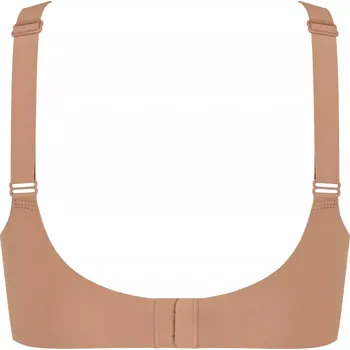 Podprsenka Dámská podprsenka ZERO Feel 2.0 Soft bra - BROWN - sv. hnědá 00CM - SLOGGI NOSTALGIC BROWN L2