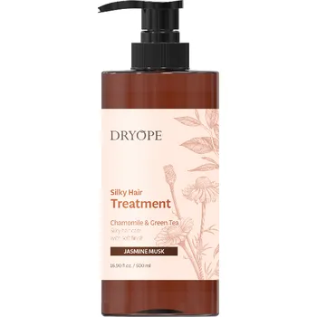 Vlasová regenerace Dryope Silky Hair výživná maska na suché a poškozené vlasy s vůní pižma a jasmínu, 500 ml