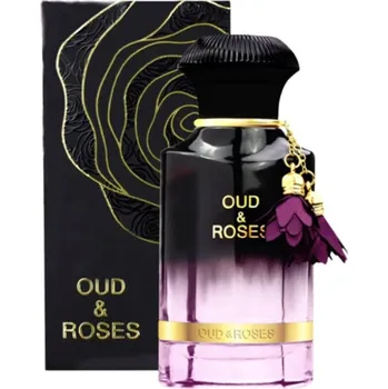 Unisex parfém Ahmed Al Maghribi Oud & Roses Extrait de Parfum 60 ml