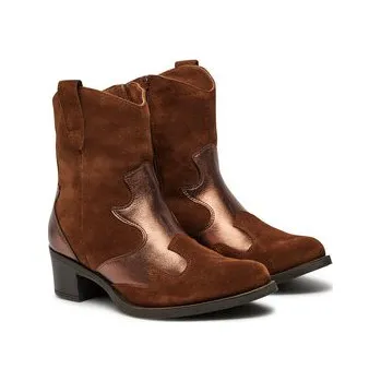 Pracovní obuv Kovbojská obuv Unisa Grette_Bs_Mec Hnědá 38