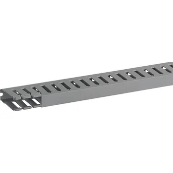 kabelová chránička IBOCO Kanál T1 15X40 G 00674 rozvaděčový včetně víka šedá délka 2m I-T1 15X40 G 00674