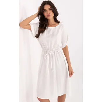 Dámské šaty Letní viskózové šaty Italy Moda se šněrováním v pase, universal