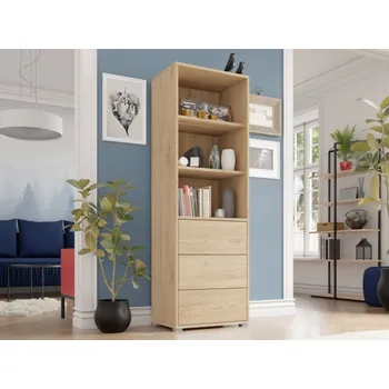 regál Regál Alekto R3SZ AK07, Barva: dub cremona MIRJAN 5903211438202