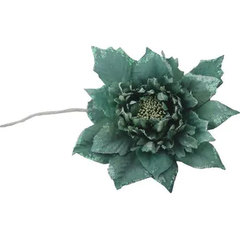 Vánoční dekorace Dekorační květ X7626-16