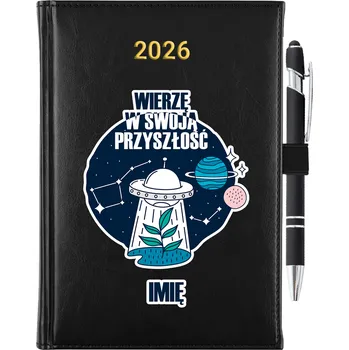 Kalendář Knižkový kalendář 2026 A5 černý