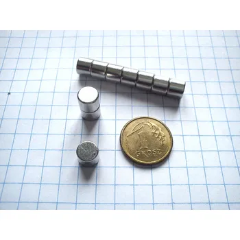 Dekorativní magnet NEODYMOVÝ MAGNET NEODYMOVÉ MAGNETY 6x5 N38 10x