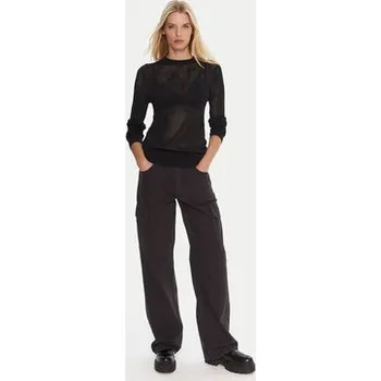 Dámský svetr G-Star Raw Svetr Pointelle D27724-B754 Černá Regular Fit XS