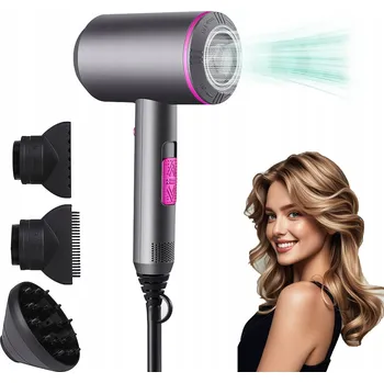 Fén Fén na vlasy s ionizací a difuzérem - Profesionální, výkonný