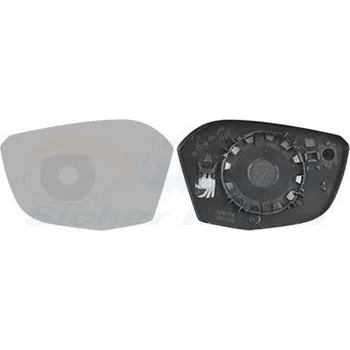 Autosklo Sklo do zrcátka, vnější zrcátko VAN WEZEL 0989837