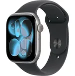 Apple Watch Series 11 46mm, Vesmírně šedé, Sportovní řemínek S/M