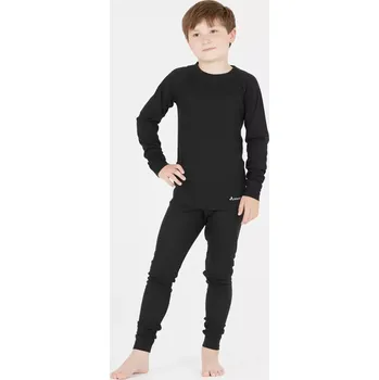 Set pánského termoprádla Juniorská souprava termoprádla Whistler Oppdal velikost 14/164-170 black